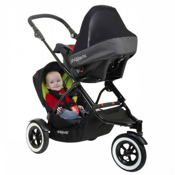 Phil&teds Dot Zweitsitz Apple 2 Phil&teds Dot Zweitsitz Apple – Bild 2