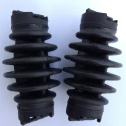 Weber Elastomerfederung Schwarz Für Kinderanhänger (VE:2 Stück)