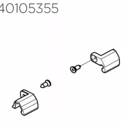 Thule Chariot Cross 2 Ersatzteil Weather Cover Hooks 17-X