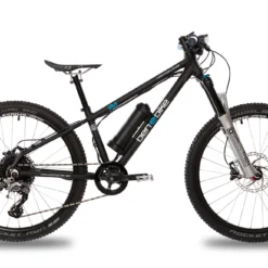AMPERUM Ben-e-bike, TWENTYFOUR E-Power PRO Black Edition 24" Kinder E-Bike