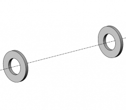 Croozer ET CRO Schraubenset Für Radauslegeraufnahme