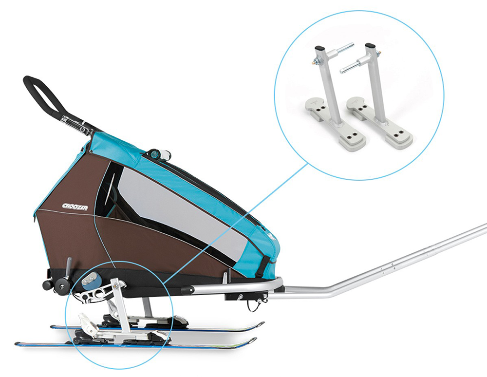 Croozer Ski Adapter Set Ab 2005-2017 2 Croozer Ski Adapter Set Ab 2005-2017 – Bild 2