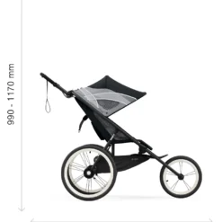 Cybex Avi One Box -Thule || Croozer || MOUNTAIN BUGGY Verkäufe cyb 21 ecom specs avi unfolded side 1