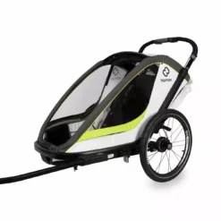 Hamax, Breeze Fahrradanhänger Für Kinder 2023 20 Hamax, Breeze Fahrradanhänger Für Kinder 2023 -Thule || Croozer || MOUNTAIN BUGGY Verkäufe ham400201 hamax breeze white green bicycle arm