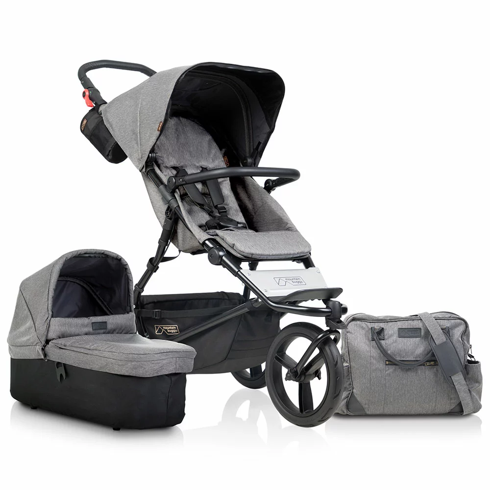 Mountain Buggy Urban Jungle Luxury Kinderwagen-Set Herringbone 2021 1 Mountain Buggy Urban Jungle Luxury Kinderwagen-Set Herringbone 2021
