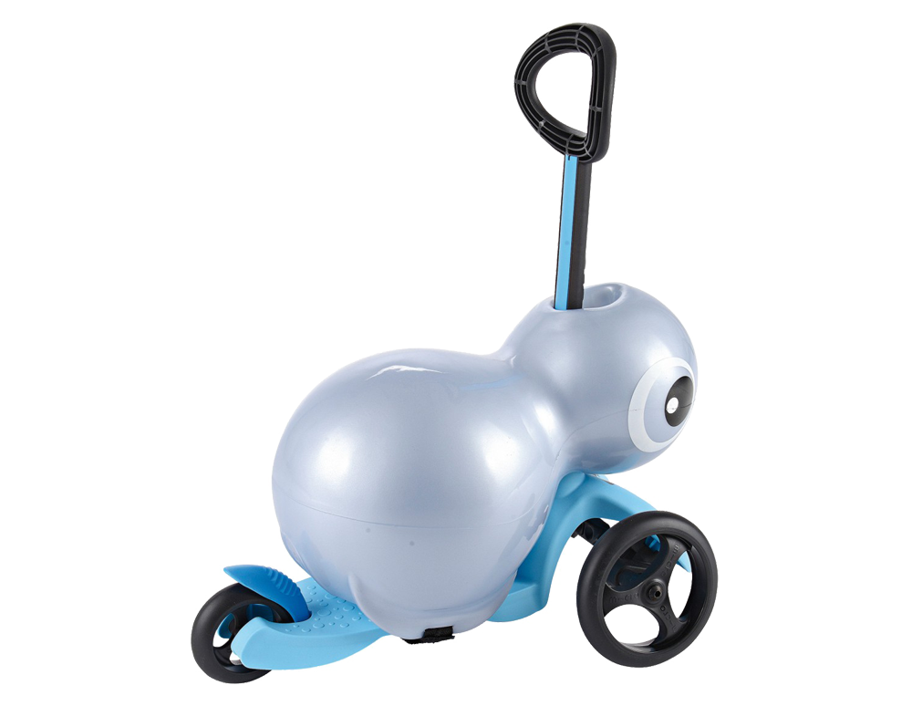 Microlino Kinderroller Blau Mit Luftsitz 4 Microlino Kinderroller Blau Mit Luftsitz - Image 4