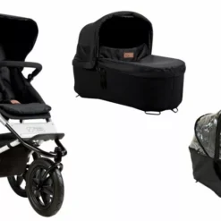 Mountain Buggy Terrain 2018 Onyx Incl. Babyschale Und Regenschutz Für Babywanne