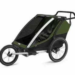 Thule Chariot Cab 2 Kinderanhänger 2023 -Thule || Croozer || MOUNTAIN BUGGY Verkäufe thule chariot cab cypress green 10