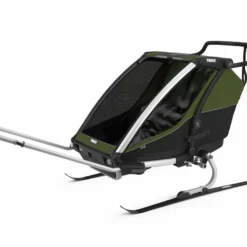 Thule Chariot Cab 2 Kinderanhänger 2023 -Thule || Croozer || MOUNTAIN BUGGY Verkäufe thule chariot cab cypress green 11